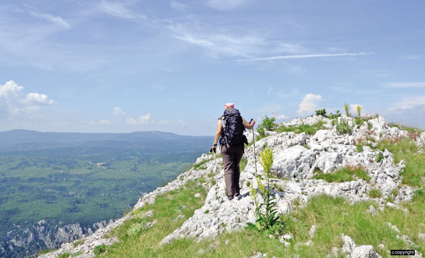 Шетња над крстом Лазаревог кањона